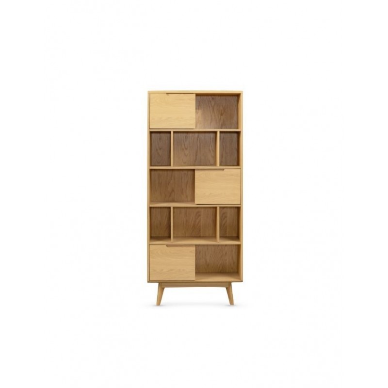 AM Carrington Large Double Bookcase